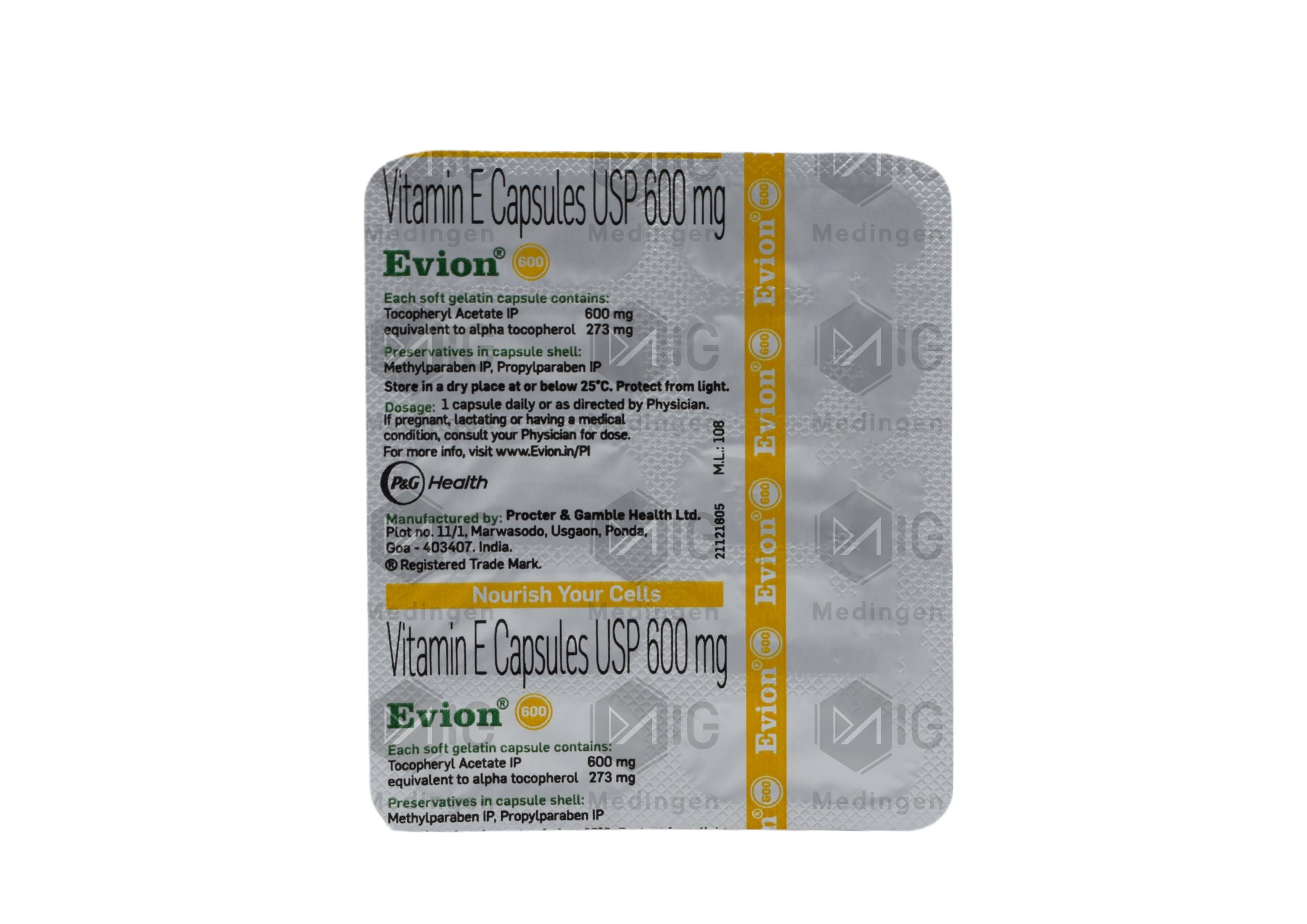 EVION 600MG